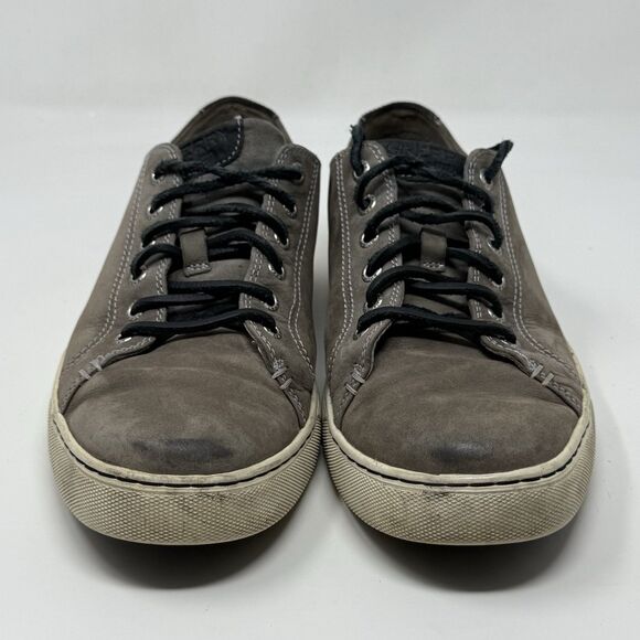 Sperry Gold Cup Sport Shoes Sneakers Mens 9.5 M Gray Leather Casual Lace Up - Picture 6 of 16